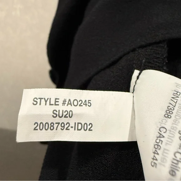 Madewell black Dress women’s button back size M - Picture 7 of 7